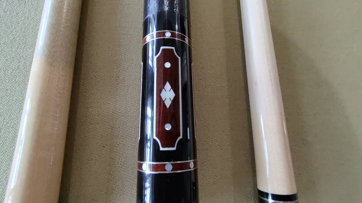 Richard Black Custom “Pendelton” Cue – Signed & Dated (1/14/2003) 