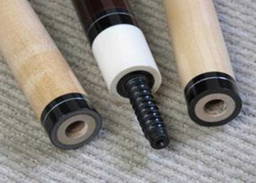 Paul Drexler (PFD Studios) 15th Anniversary Cue – Snakewood, Hammered Silver & Ivory – #4 of 15