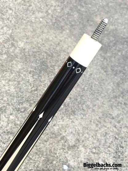 Bob Runde Custom Cue – “Runde 00” – Ivory Joint & Ferrules – Big Runde Classic