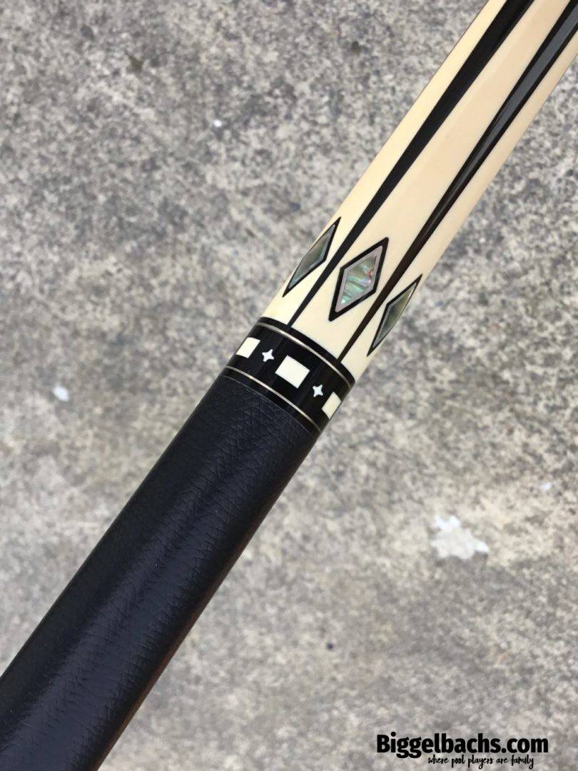 Bob Runde Custom Cue – “Runde 00” – Ivory Joint & Ferrules – Big Runde Classic