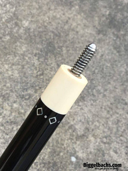 Bob Runde Custom Cue – “Runde 00” – Ivory Joint & Ferrules – Big Runde Classic