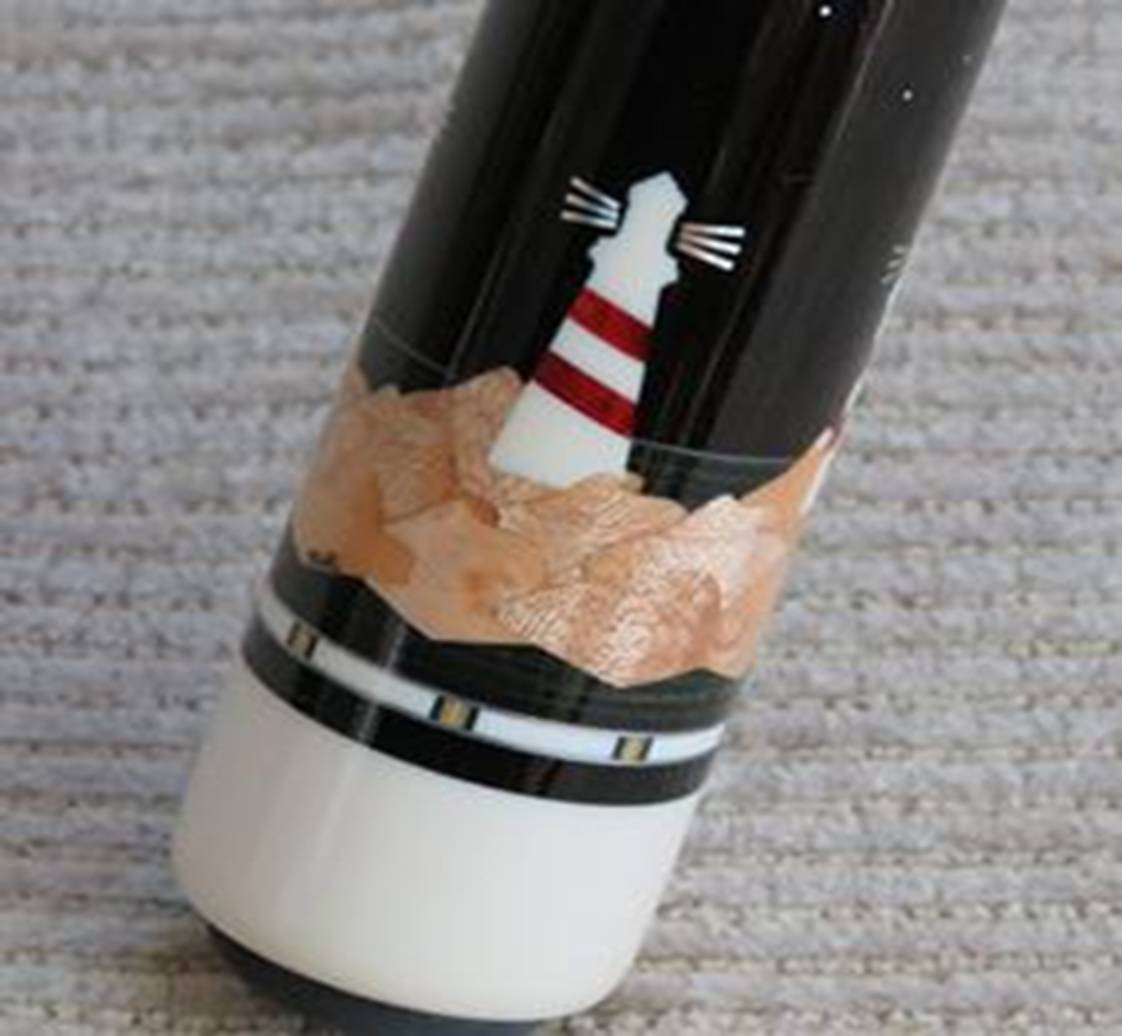 Chris Nitti “Lighthouse Maritime Cue” – ICCS 2010 Maritime Special Collection – Museum Quality Masterpiece